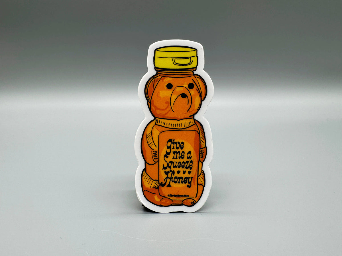 Honey Bear Vinyl Decal Sticker