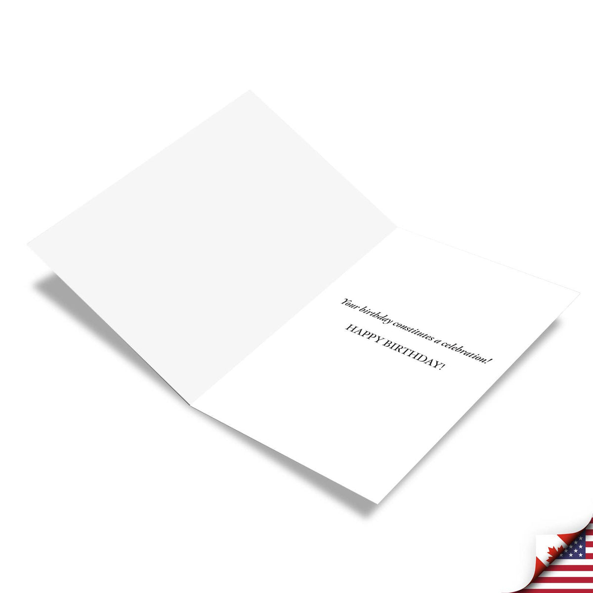 Constitution (0753) Funny Birthday Greeting Card
