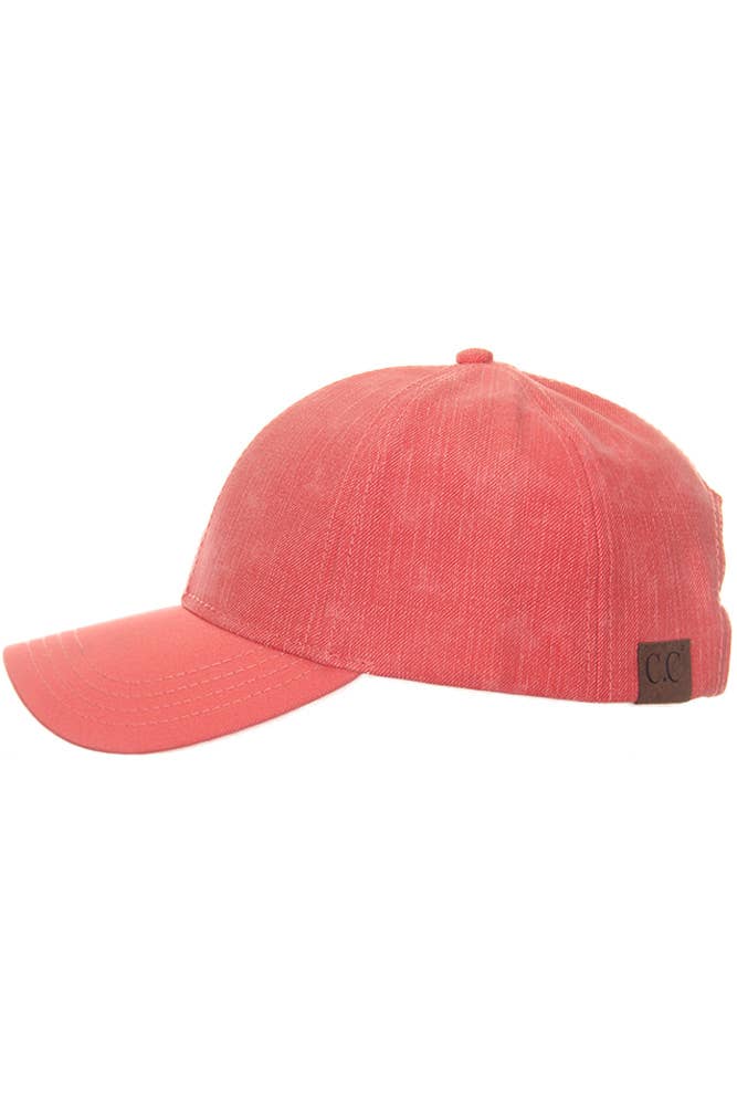 C.C Distressed Baseball Cap