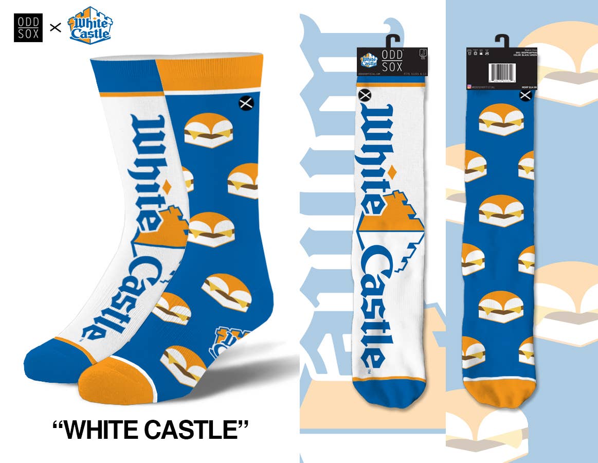 White Castle Split - Mens Crew Straight