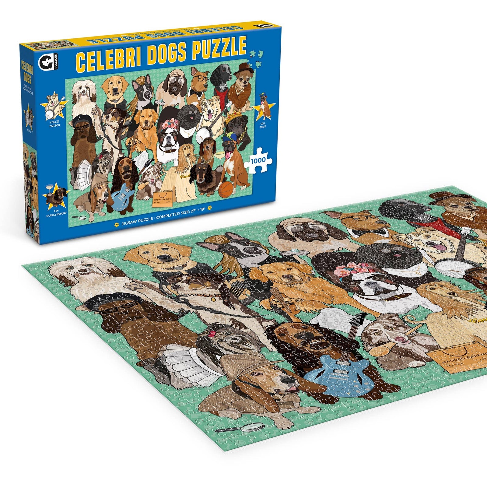 Celebri Dogs Jigsaw Puzzle