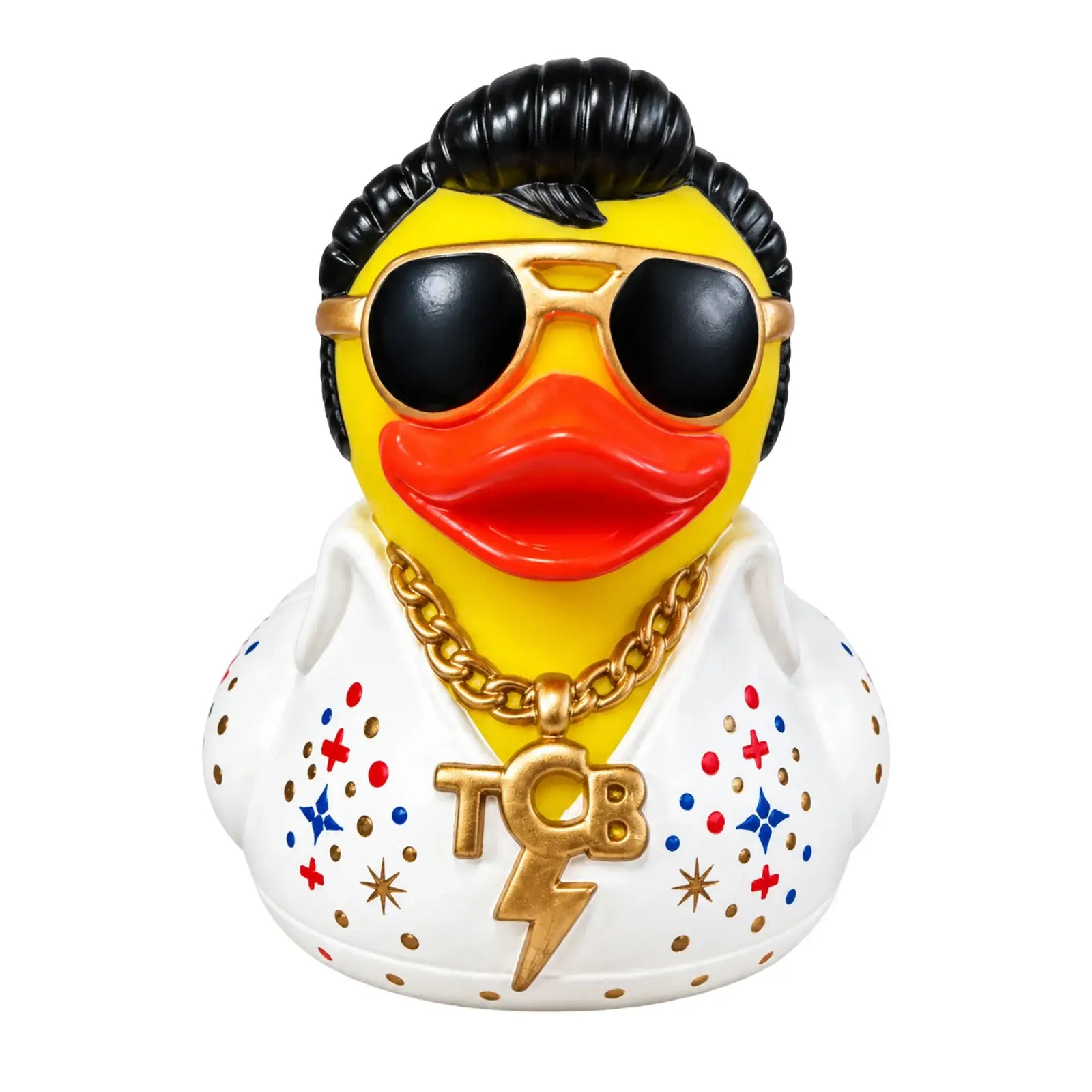 Elvis Rubber Duck - White Jumpsuit