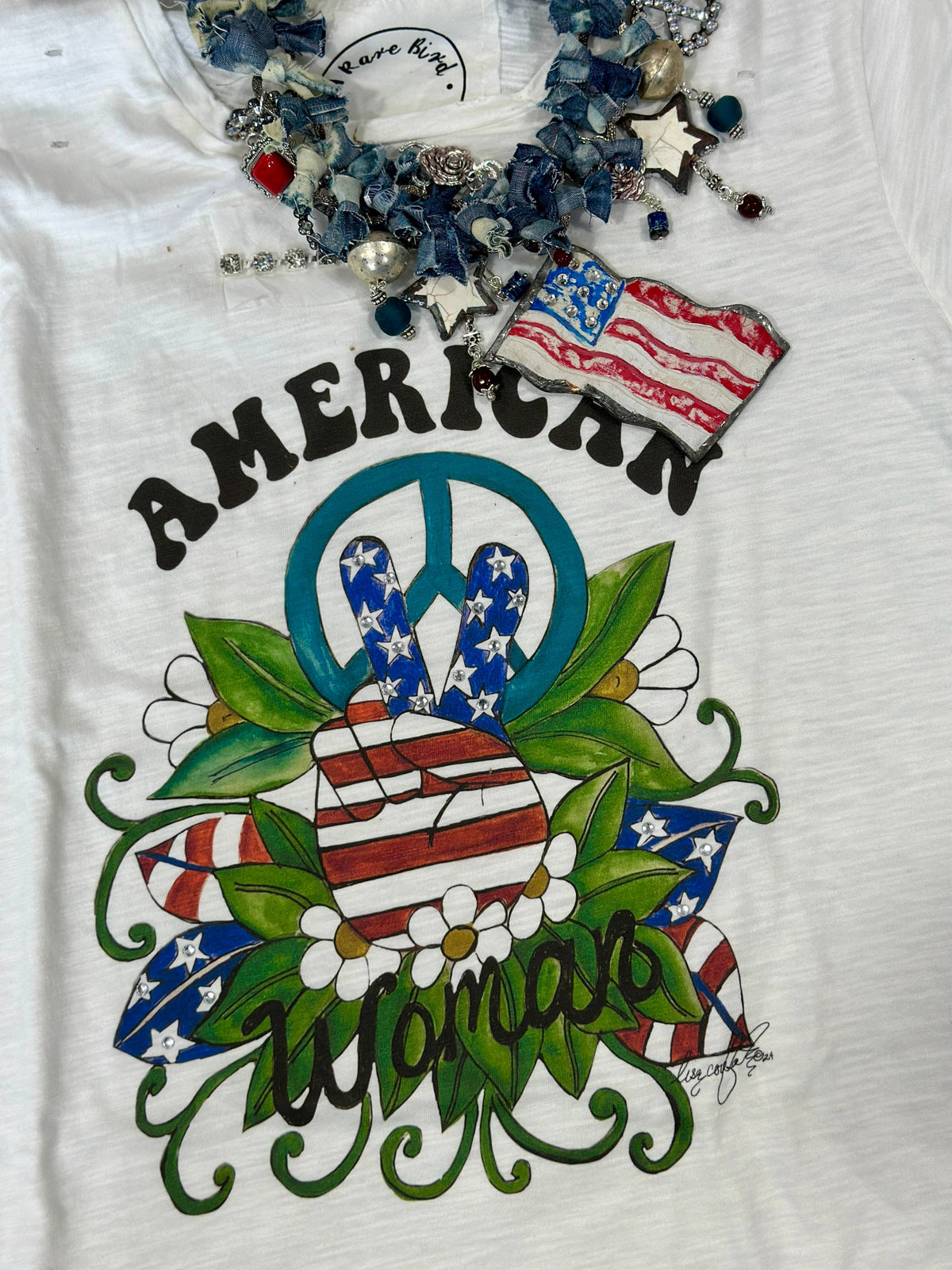 Americana Handmade Necklace