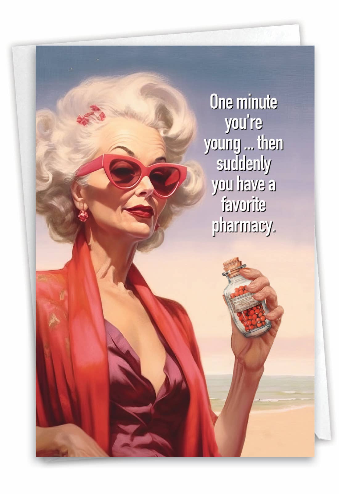Favorite Pharmacy Funny Birthday Greeting Card