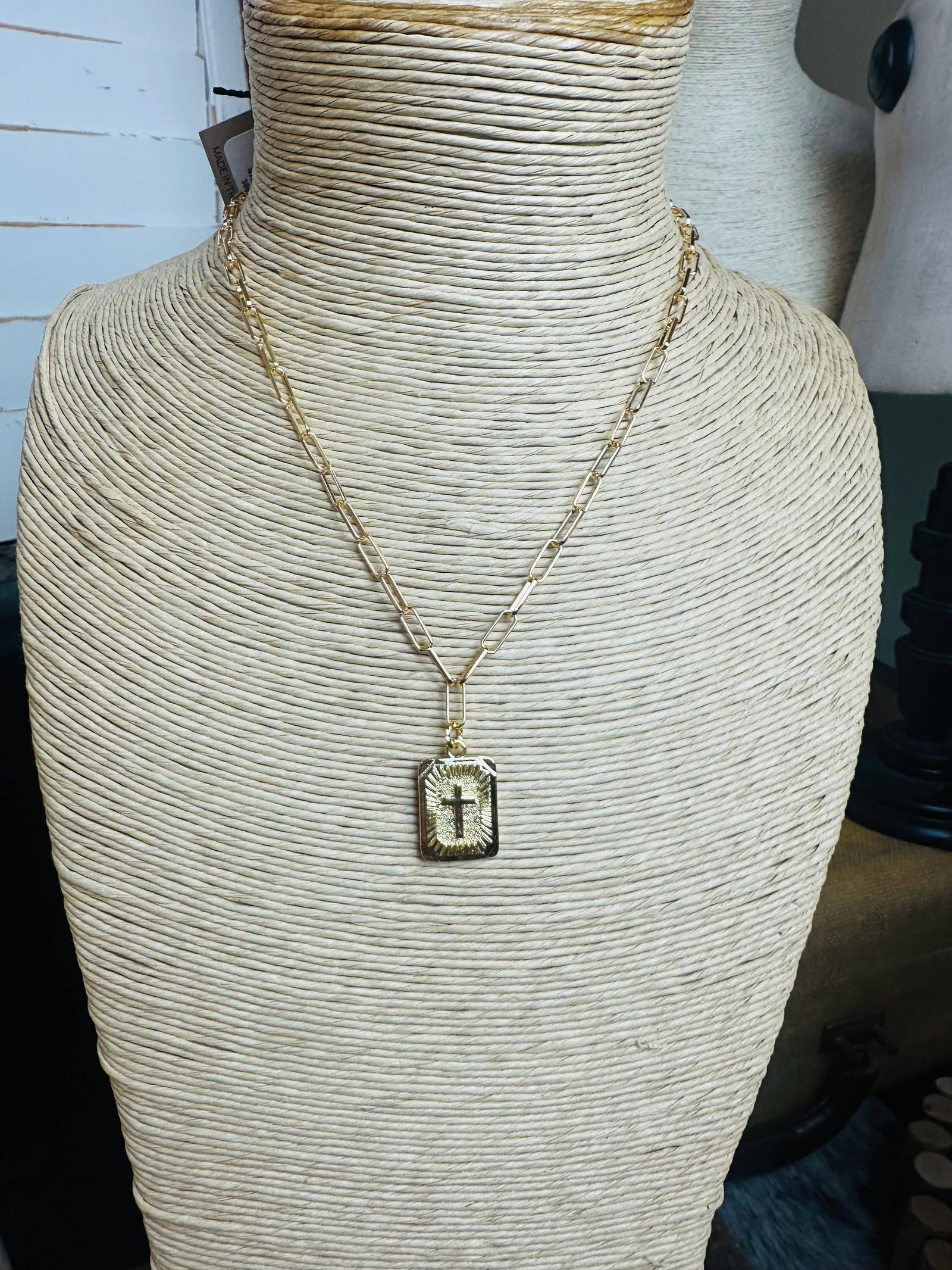 The Chelsea Cross Neck