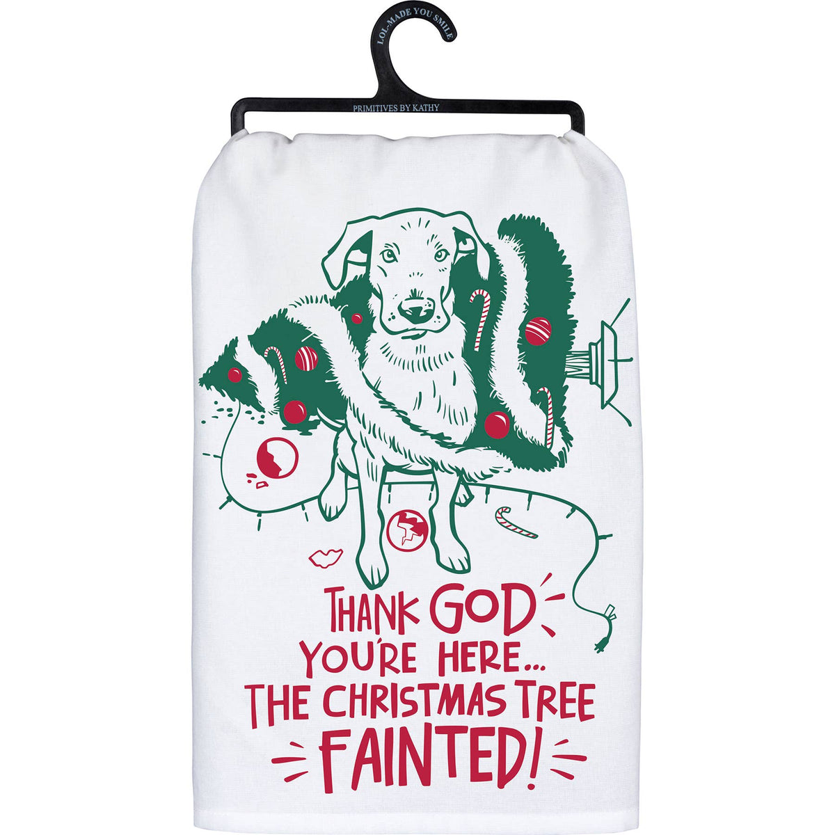The Christmas Tree Fainted Kitchen Towel