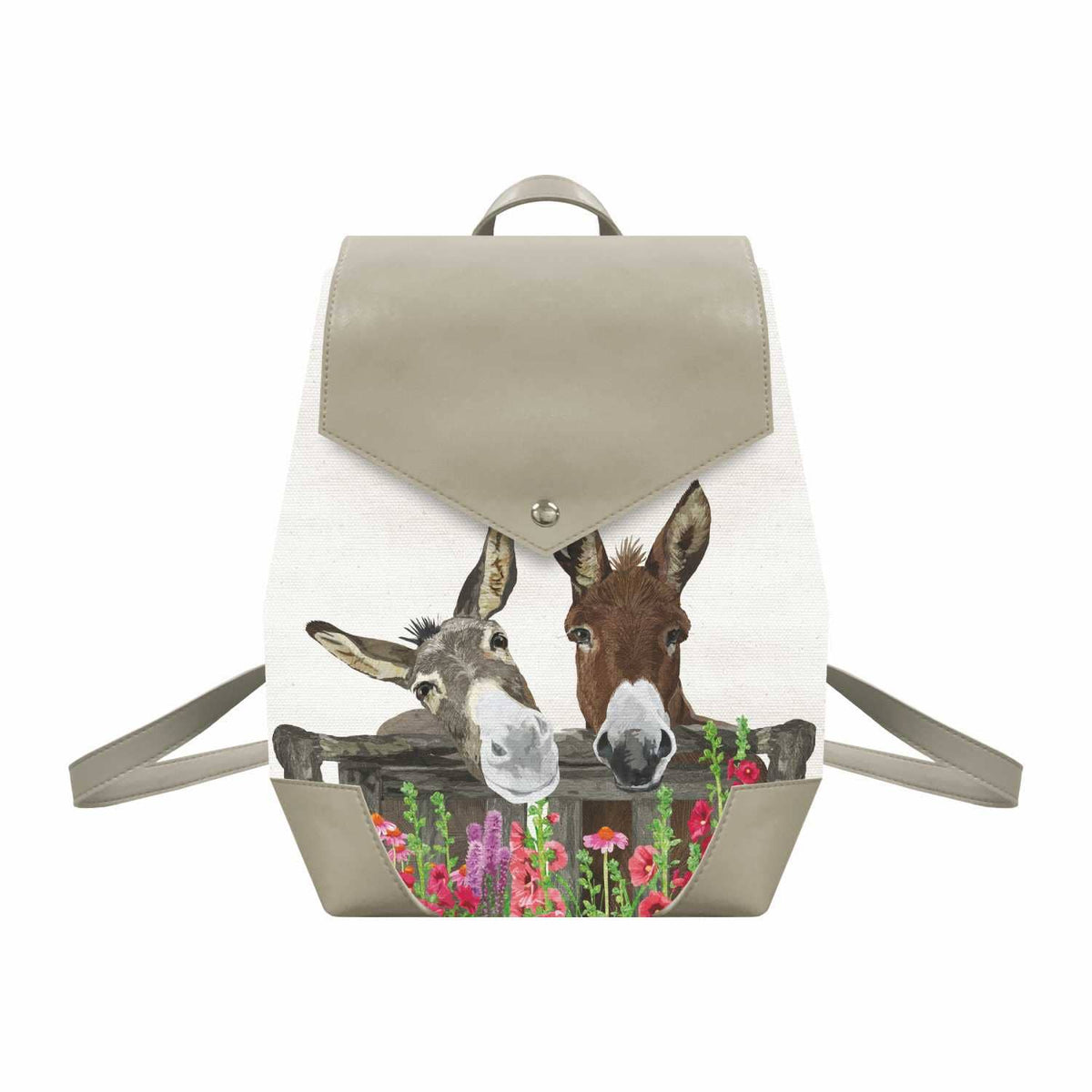 CANVAS BACKPACK- PEANUT BUTTER &amp; JELLY