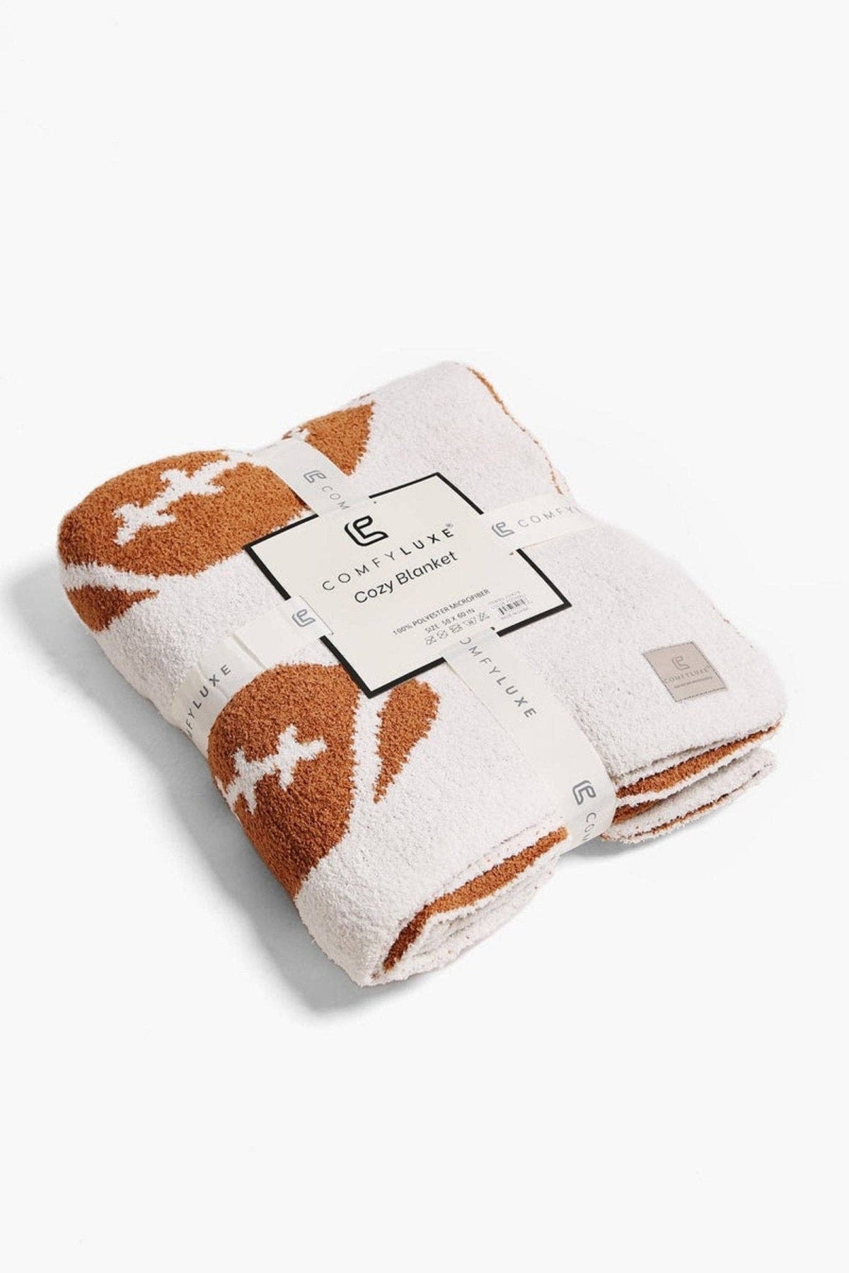 Super Lux Football Throw Blanket