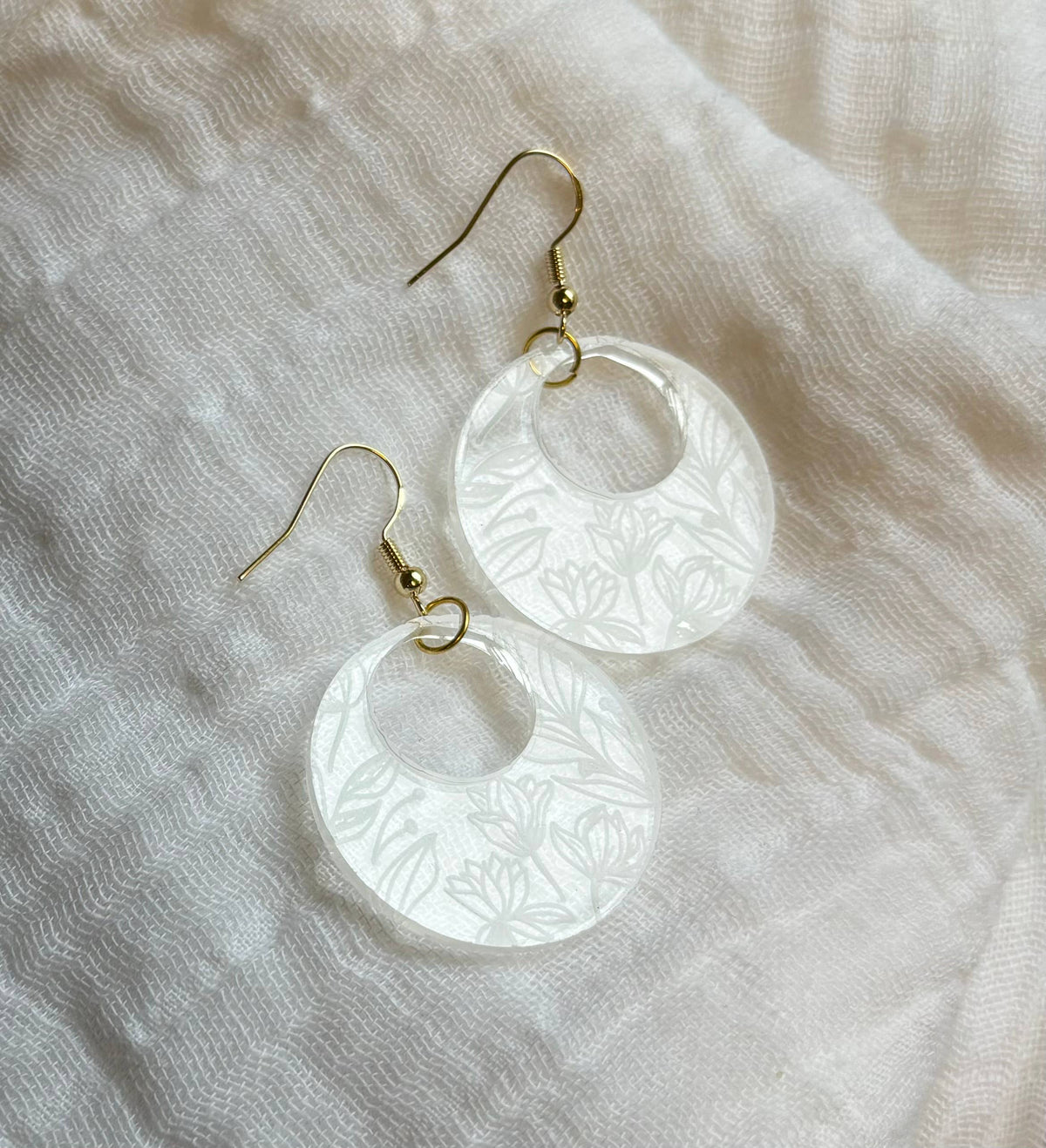 Thrive Earrings: Acrylic