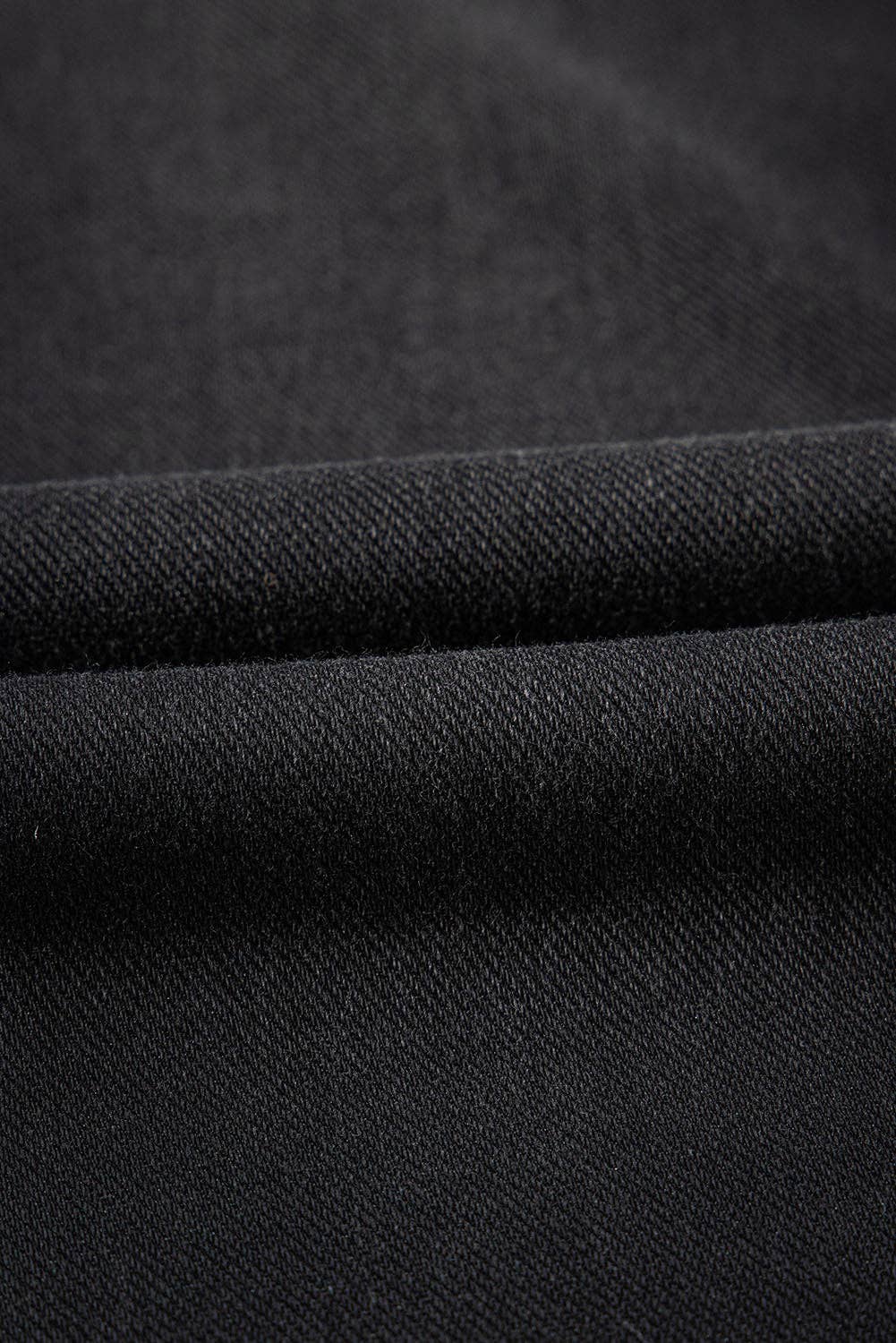 Arched Waist Stretchy Slim Fit Jeggings: Black