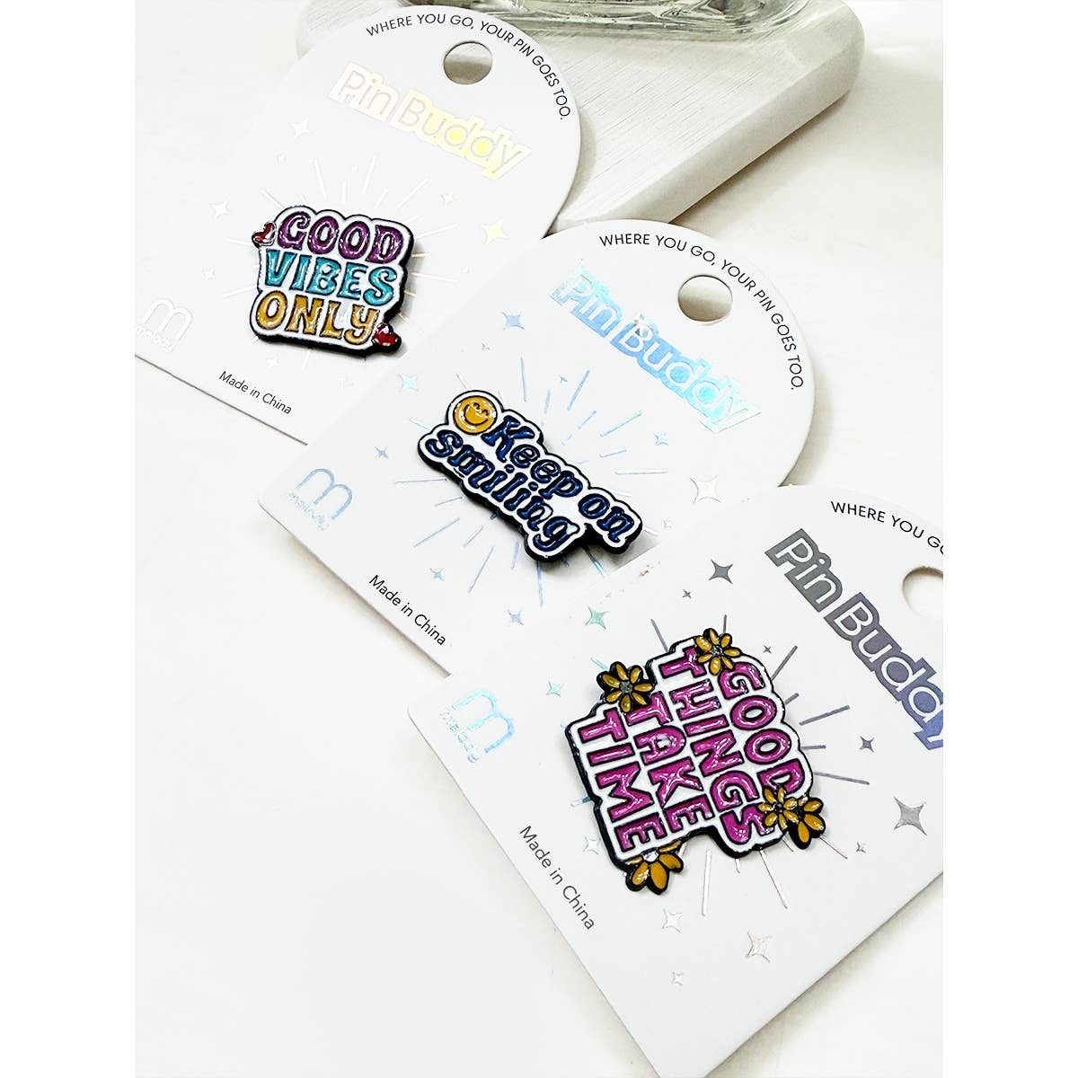 Inspirational Enamel Pins
