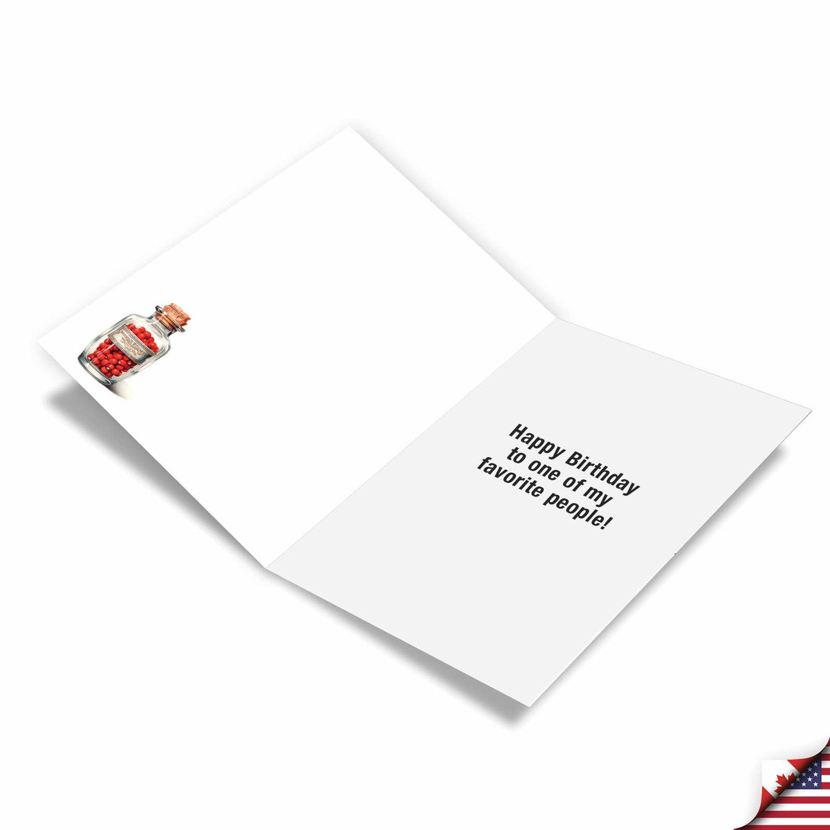 Favorite Pharmacy Funny Birthday Greeting Card