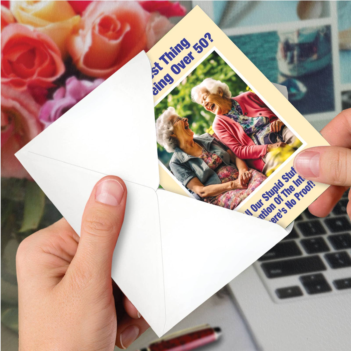 Stupid Stuff Funny Birthday Greeting Card