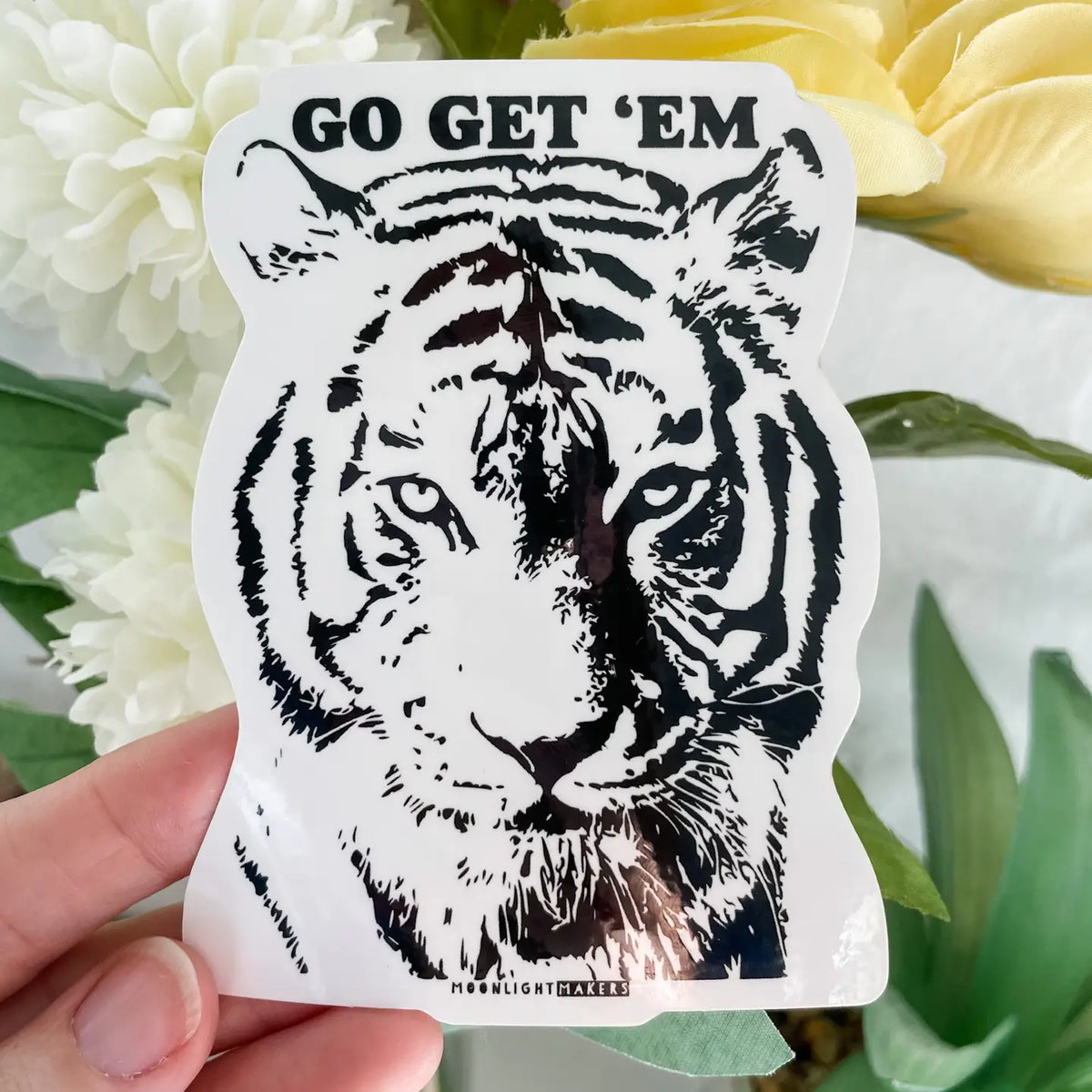 Go Get Em Tiger - Stickers