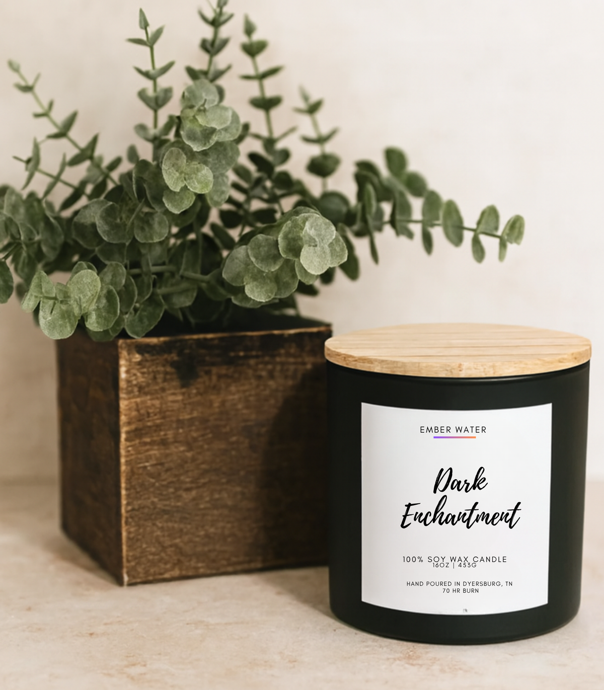 Dark Enchantment 16 oz 100% Soy Candle