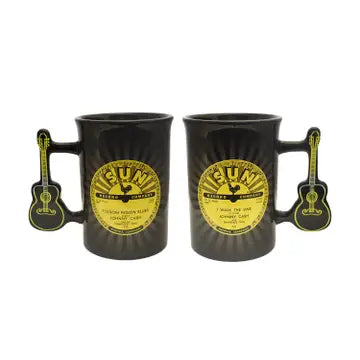 Sun Record Mug - Johnny Cash Guitar Handle