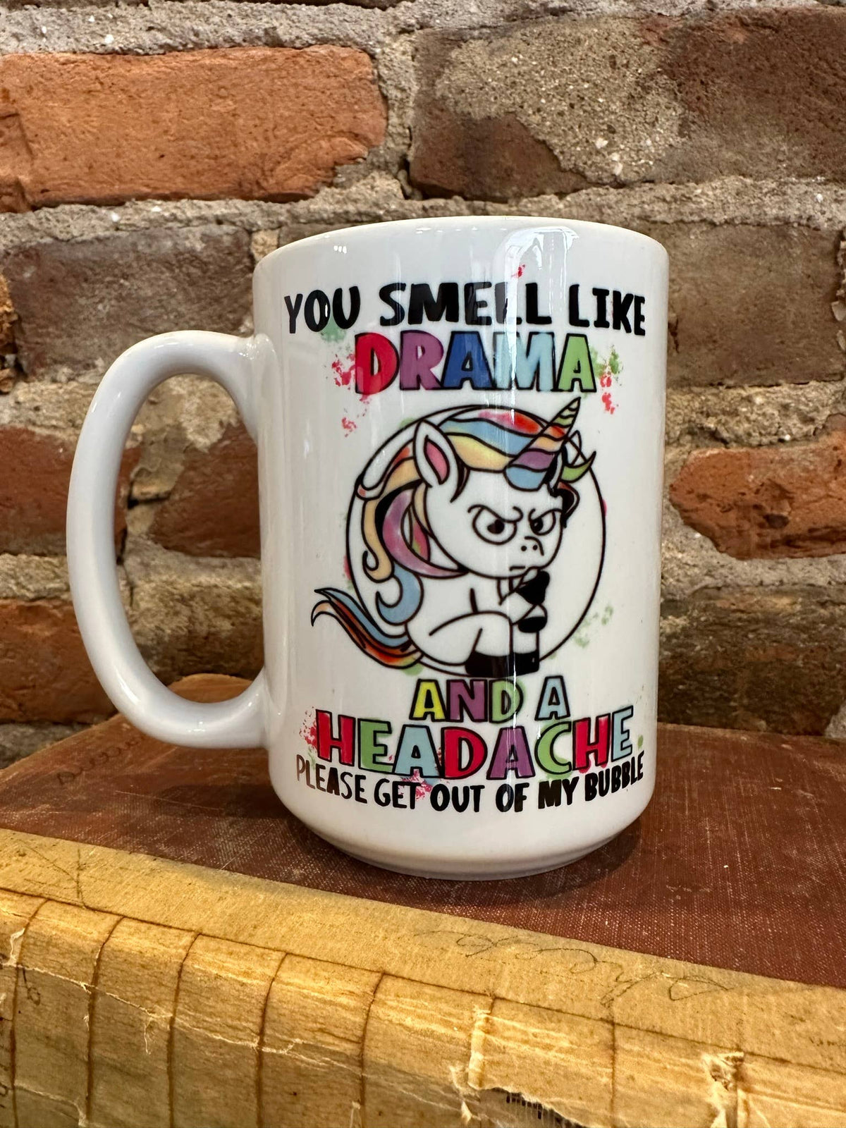 You Smell Like Drama 15 Oz Ceramic Mug
