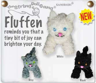 Fluffen  String Doll Keychain