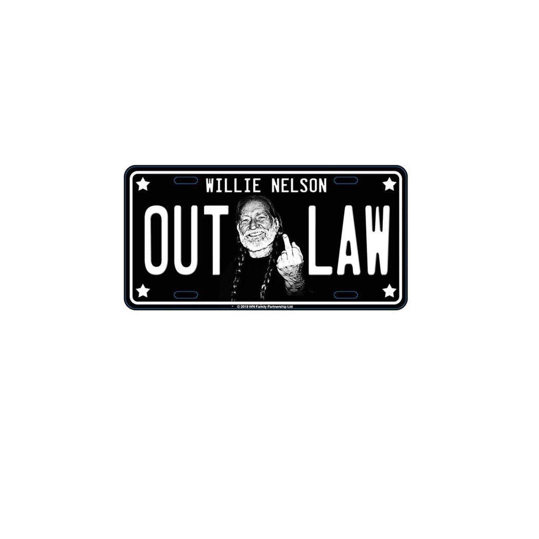 Willie Nelson Magnet - Outlaw