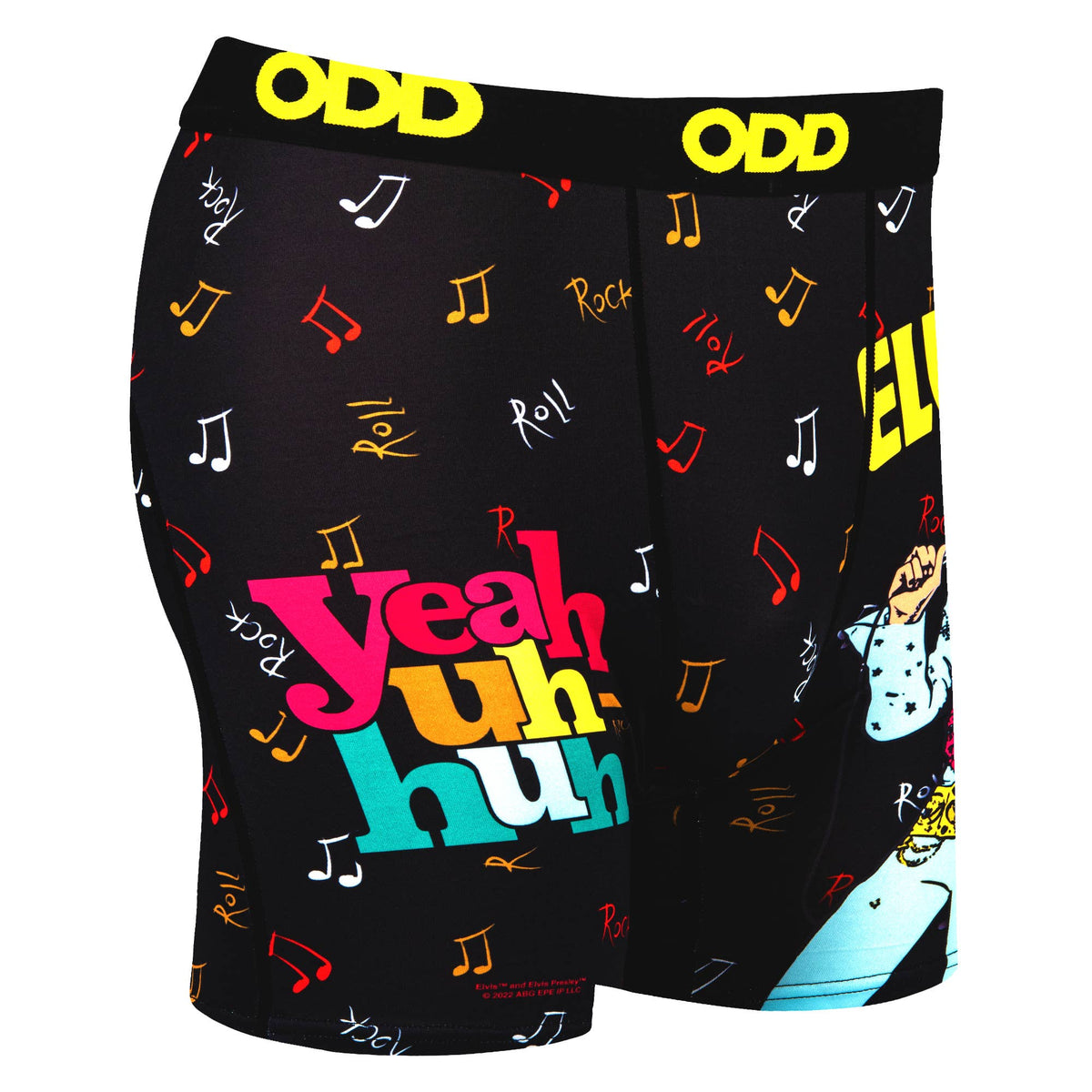 Elvis Rock N Roll - Men's Boxer Briefs: Small- XXL
