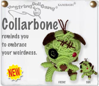 Collarbone String Doll Keychain