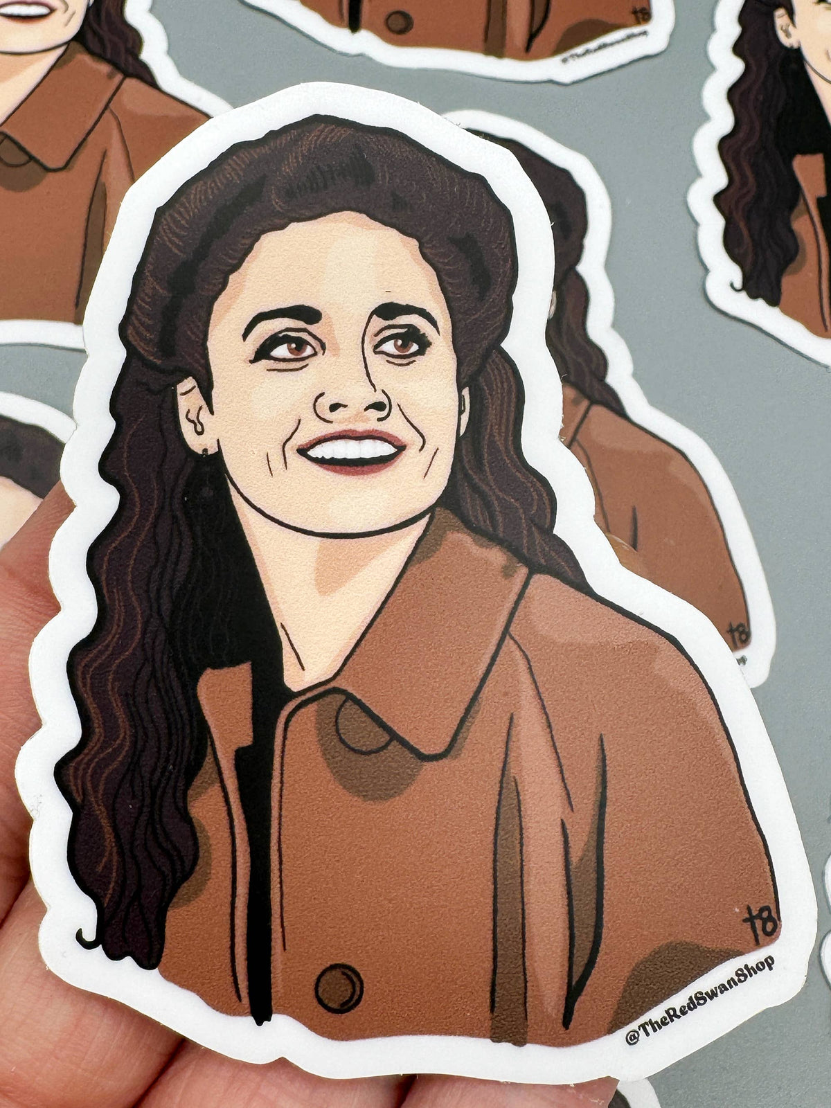 Elaine Benes - Seinfeld Vinyl Sticker
