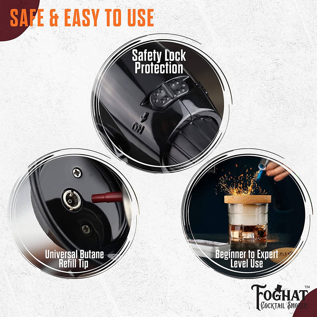Foghat™ Culinary Smoking Torch