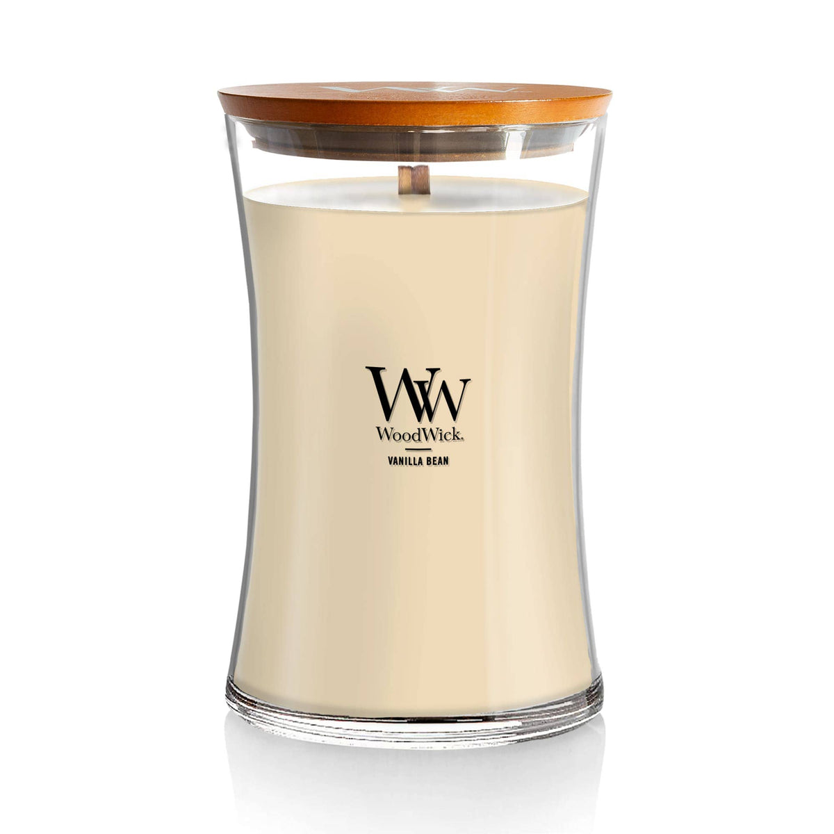 Vanilla Bean Large Hourglass Candle, 21.5 oz