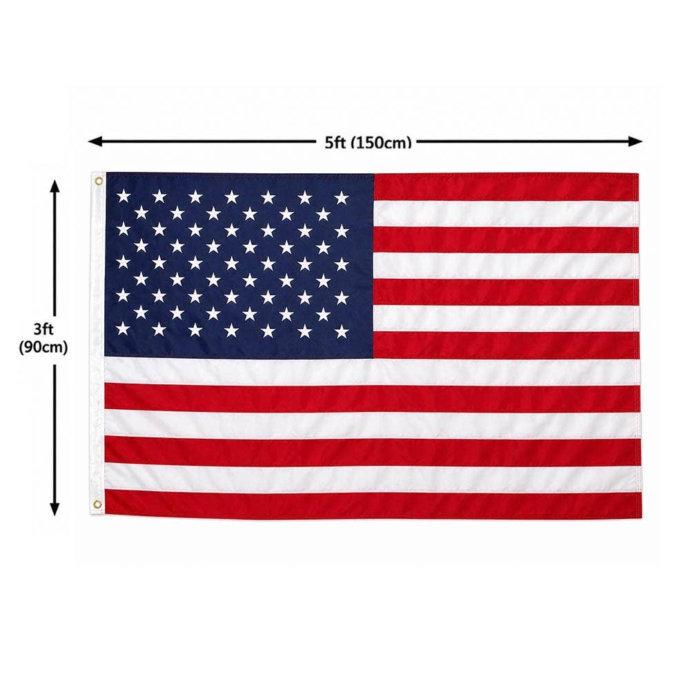 Large Classic American USA Flag Banner