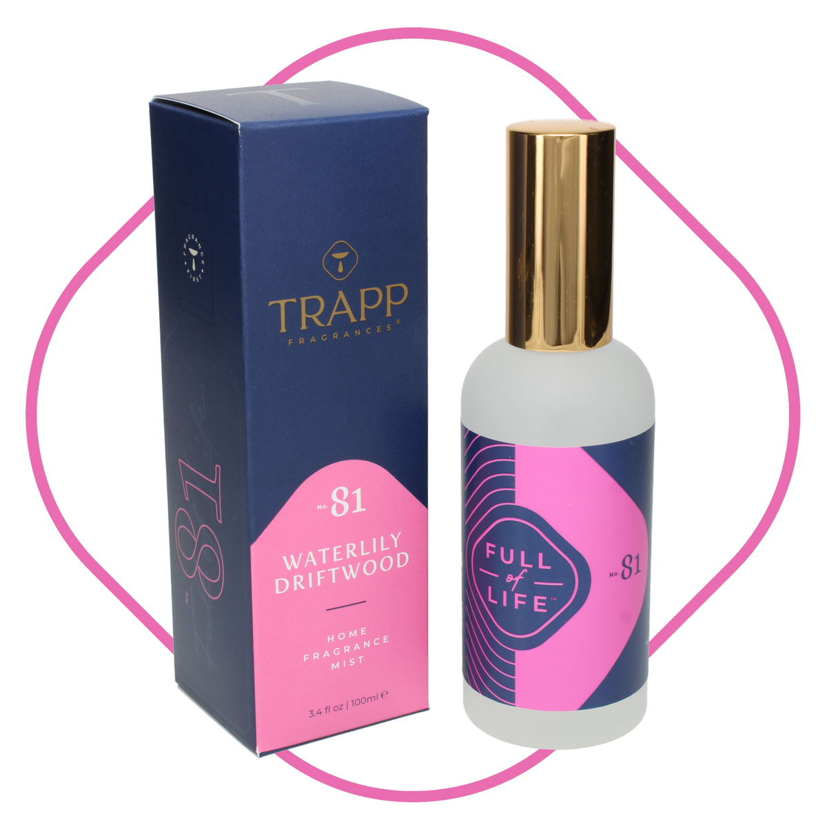 No. 81 Waterlily Driftwood  3.4 oz. Fragrance Mist
