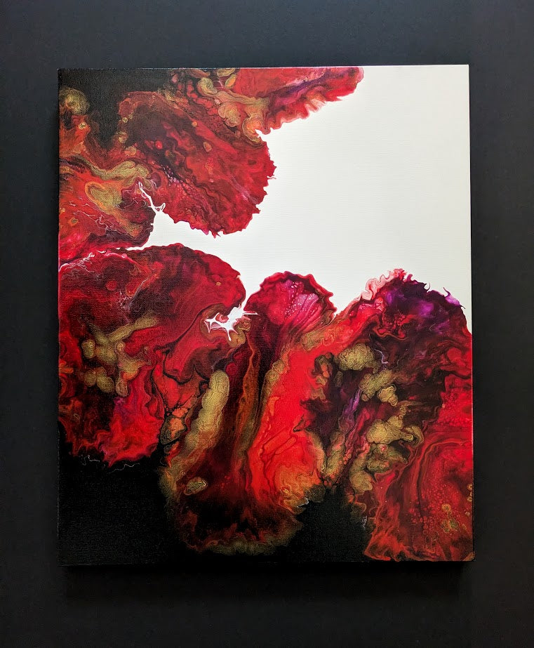 Canvas Art - #9 20" x 24" by Local Artist Sandra Barrett