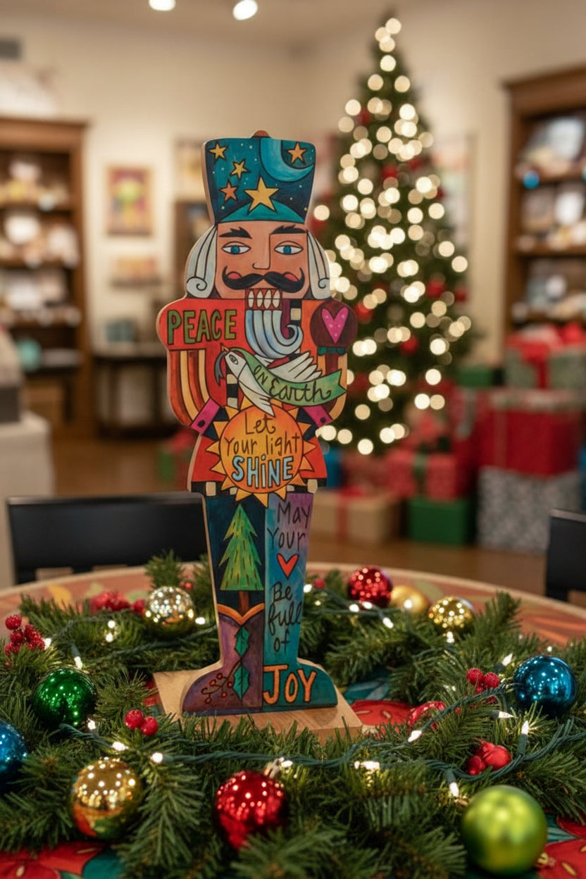 "Clara's Gift" Nutcracker Wood Sculpture