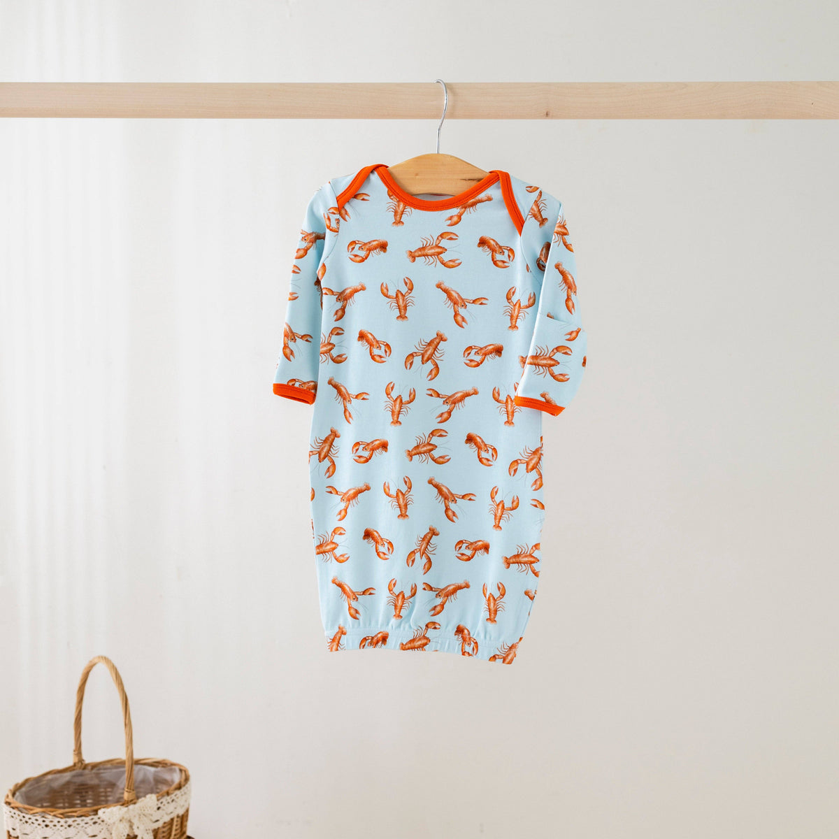 Pinch &amp; Peel Organic Cotton Crawfish Pajamas: 18M