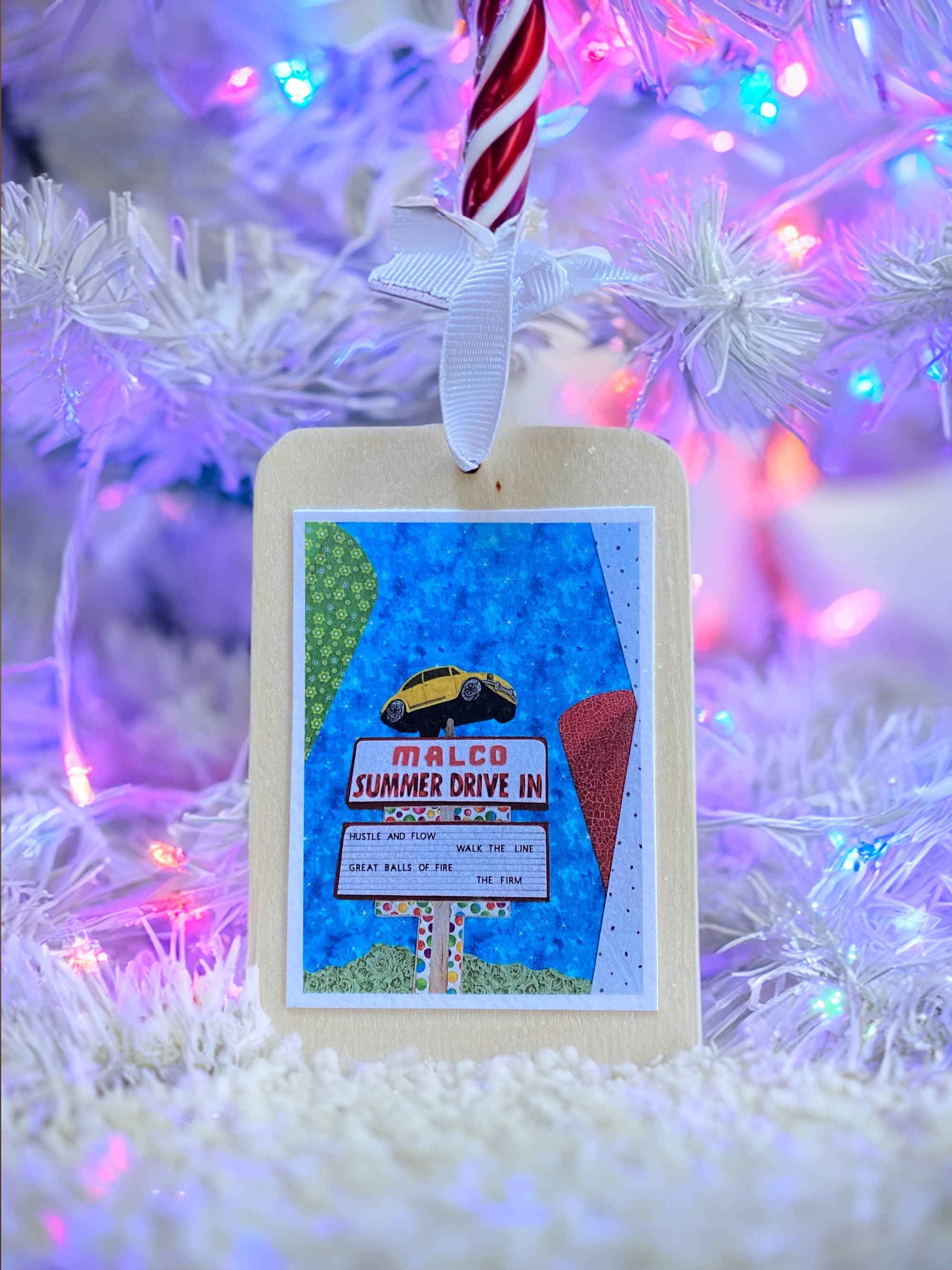 Summer Drive In ornament