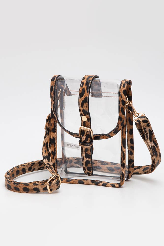 Clear Cross Body Stadium Concert Transparent Handbag