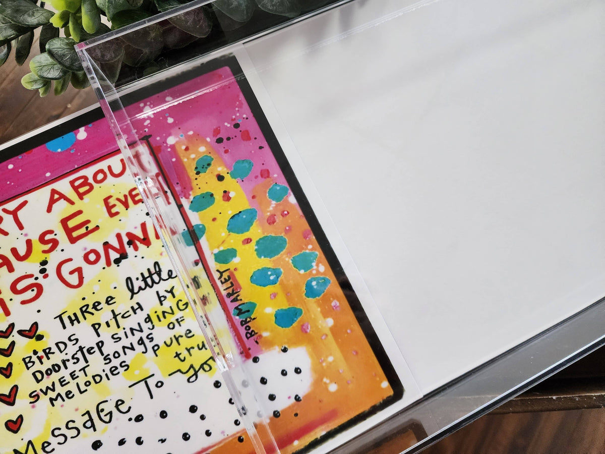Don't Worry Insert for Acrylic Serving Tray