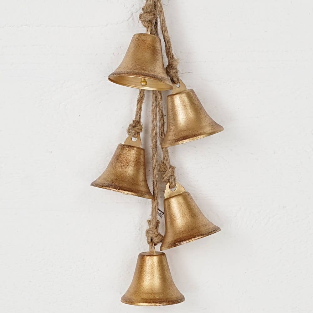 Vintage gold mini liberty bells