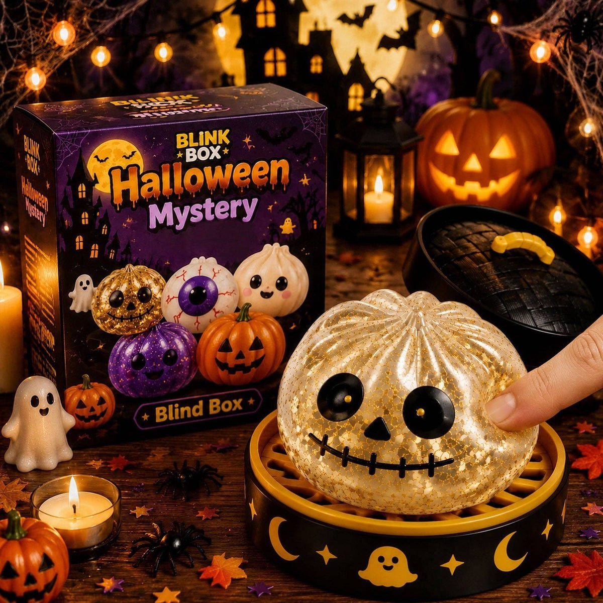 Halloween Ghost Dumpling Squishy Collection