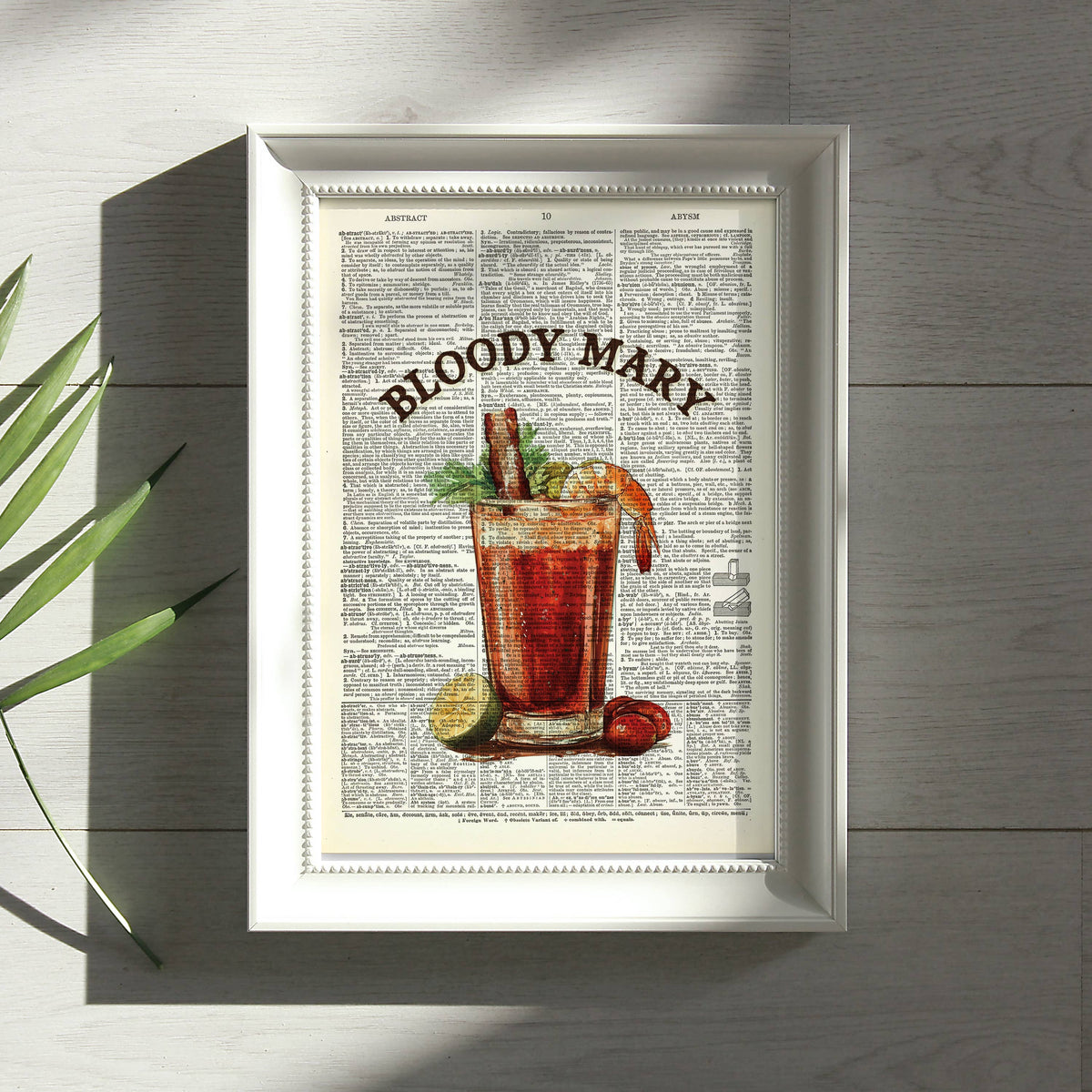 Art Print Dictionary Page | Bloody Mary