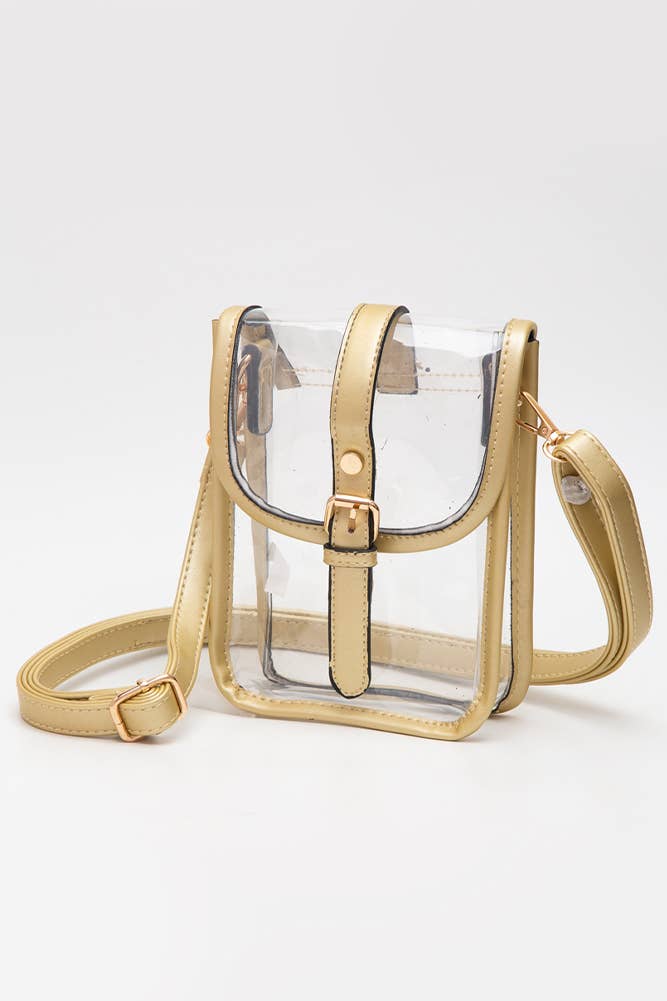 Clear Cross Body Stadium Concert Transparent Handbag