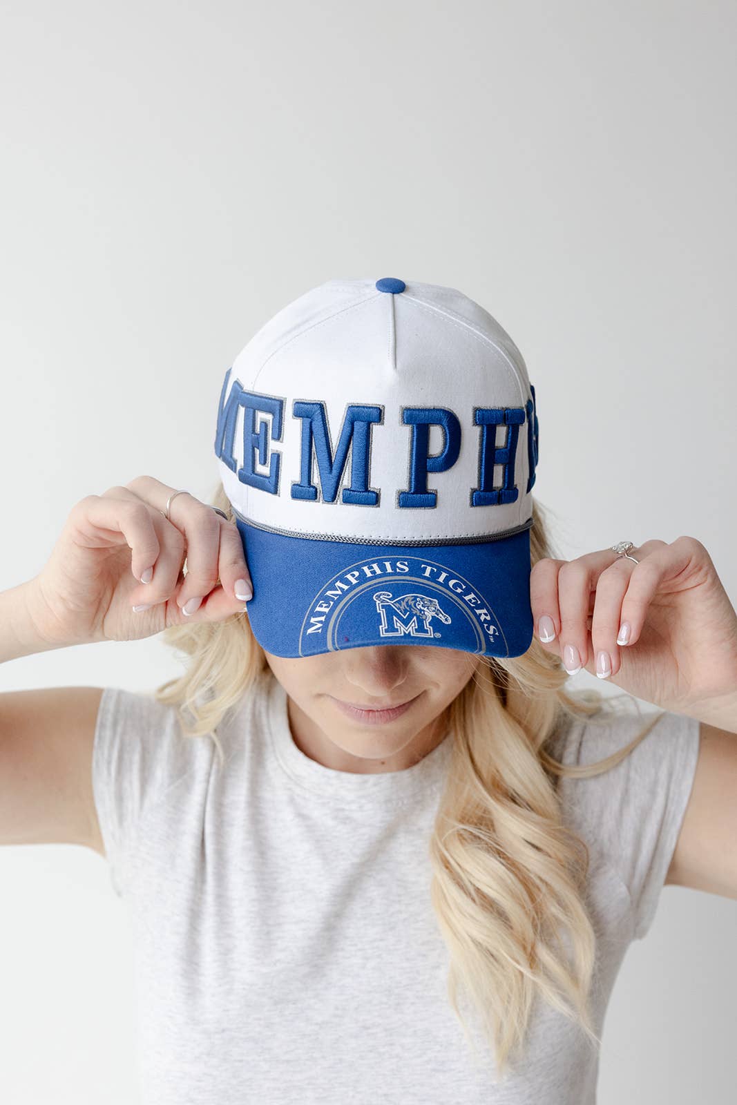 Memphis Phipps Split Hat 5 Panel Canvas Baseball Hat