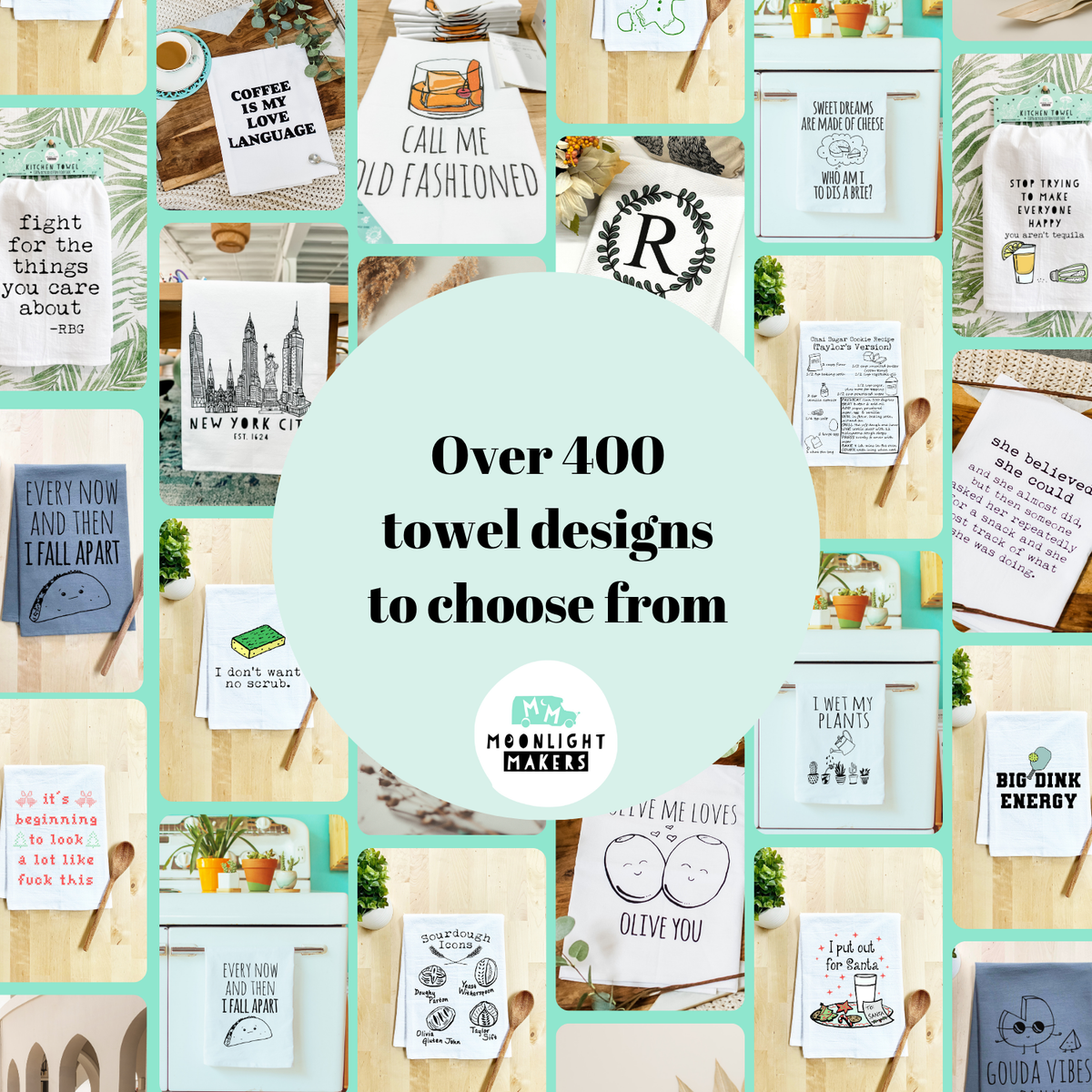 Fluent in Fowl Language - Kitchen Towels