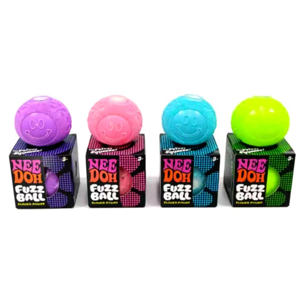 Nee Doh Glow in the Dark Smile Ball Squishy Stress Relief Toy