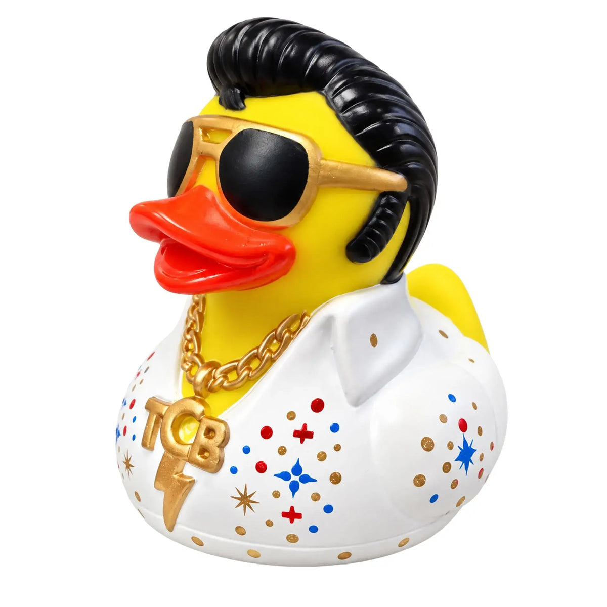 Elvis Rubber Duck - White Jumpsuit