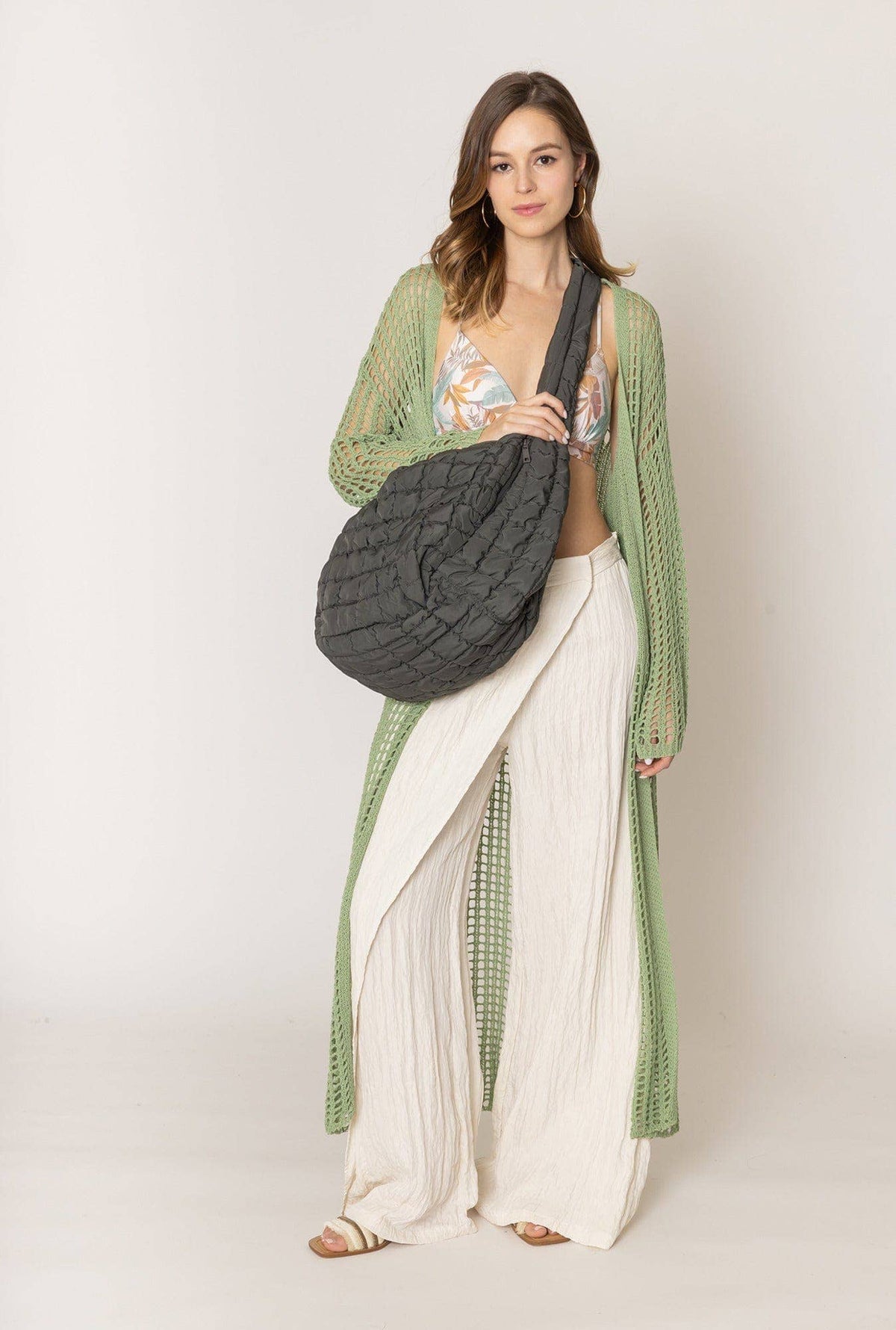 Cora Large Quilted Puffer Women's Tote Bag