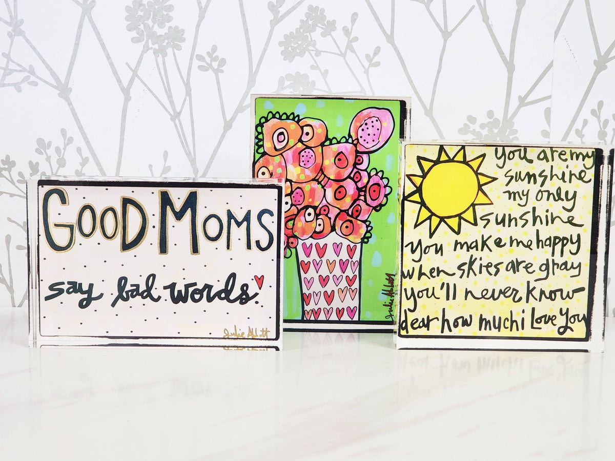 You Are My Sunshine Acrylic Block