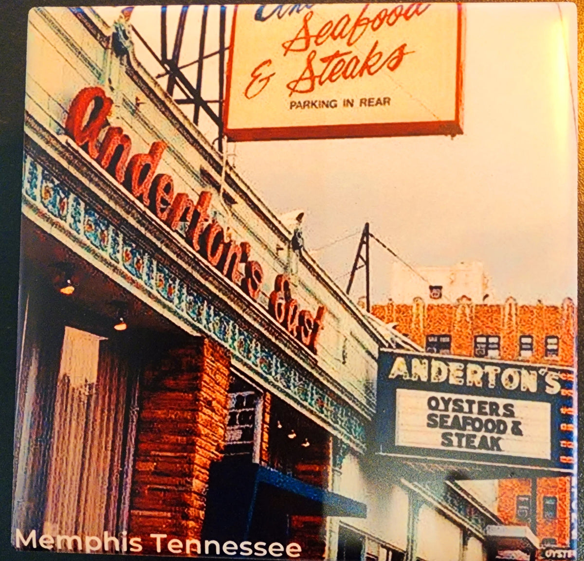 Memphis Blast from the Past Coasters