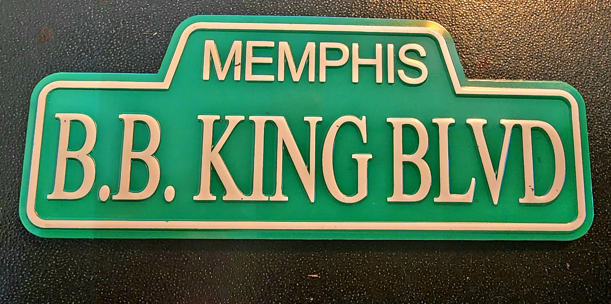 B B King Memphis Magnet