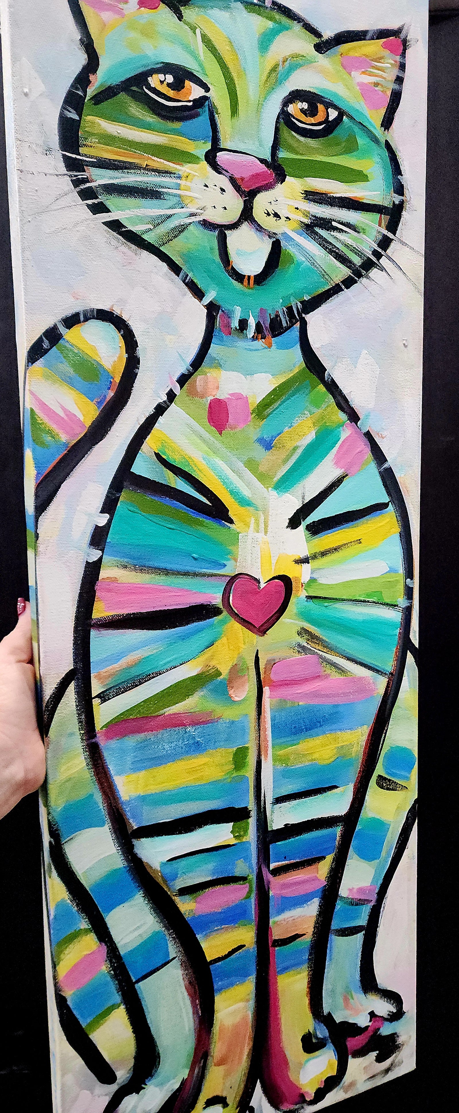 "Tall Cat" by Local Memphian Debbie Crawford McCown