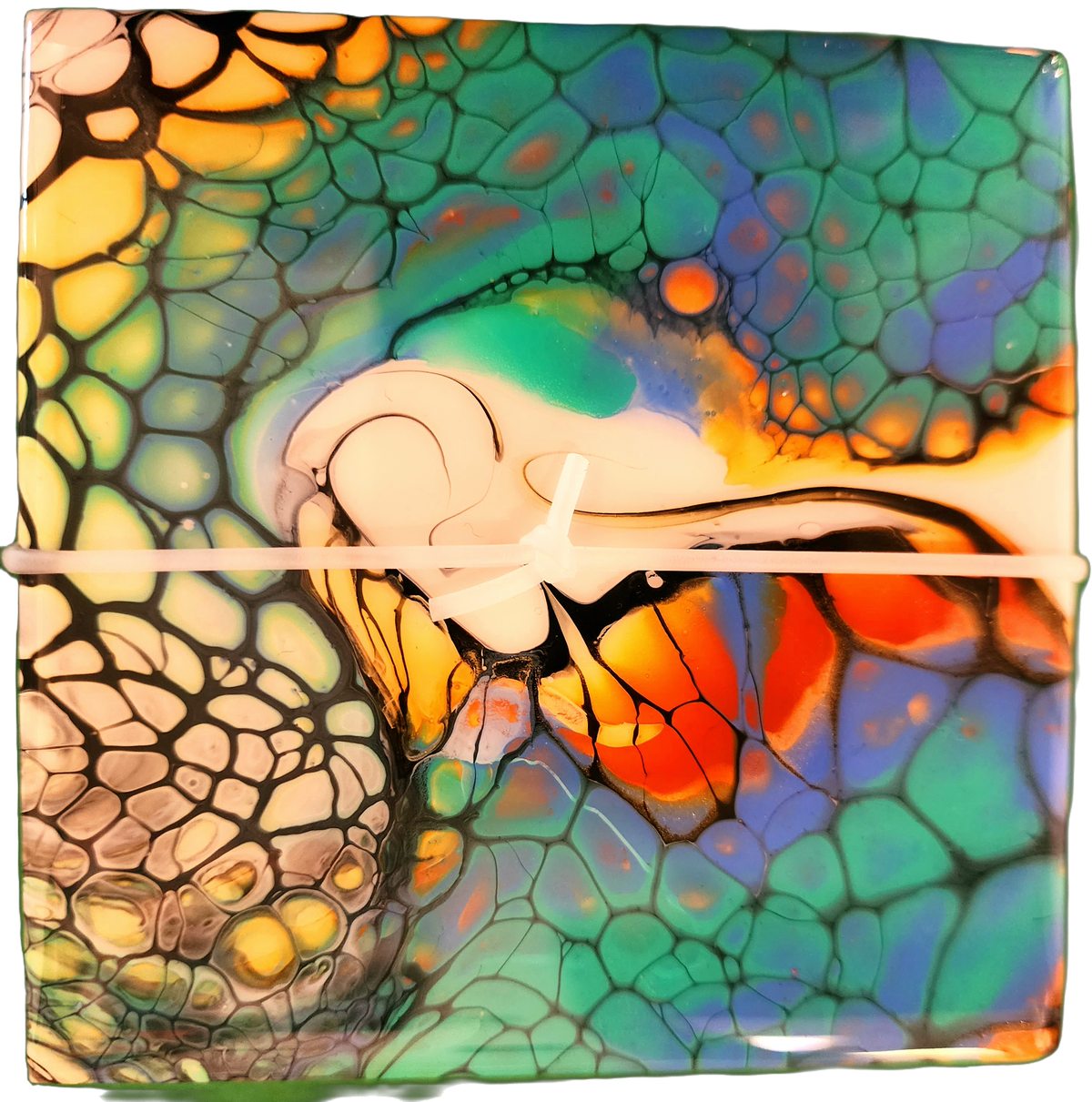 Coasters (Multiple Colors) by Local Memphis Artist Sandra Barrett